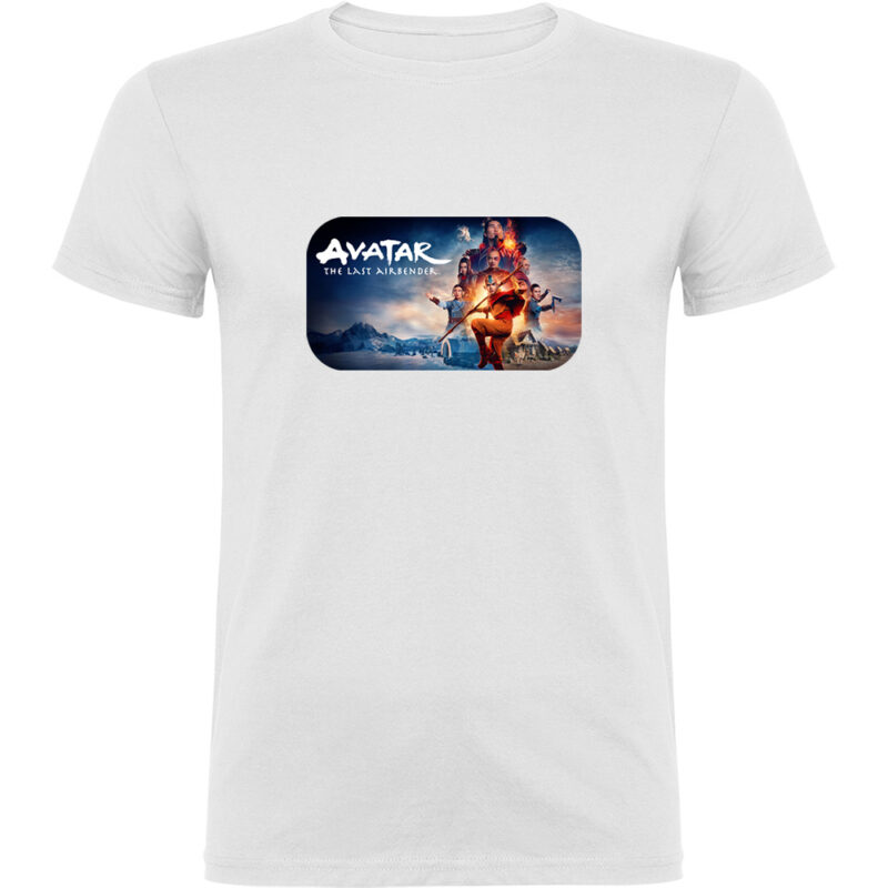 Tricou THE LAST AIRBENDER - AVATAR (Model 2), Alb
