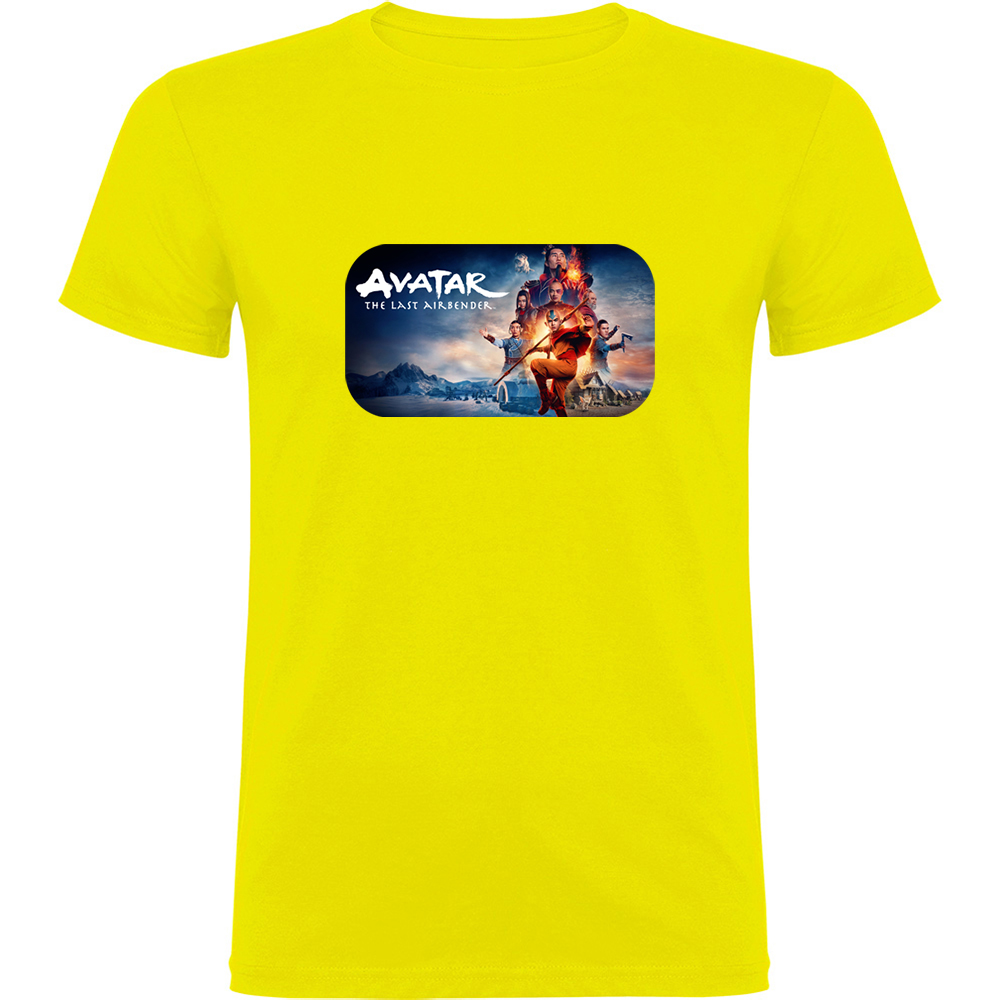 THELASTAIRBENDER-AVATARMODEL2.TR_.YEL_.jpg Tricou THE LAST AIRBENDER - AVATAR (Model 2), Galben - imagine 1