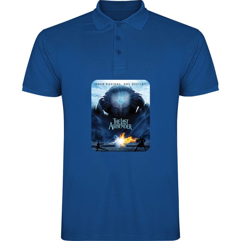 Tricou polo THE LAST AIRBENDER - AVATAR (Model 3), Albastru