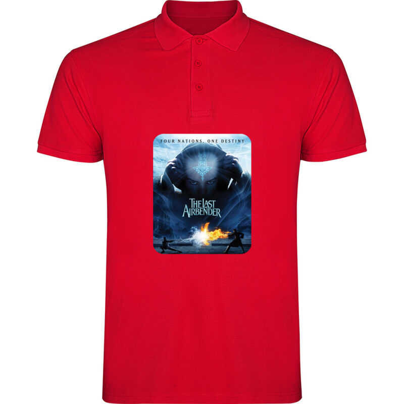 Tricou polo THE LAST AIRBENDER - AVATAR (Model 3), Roșu