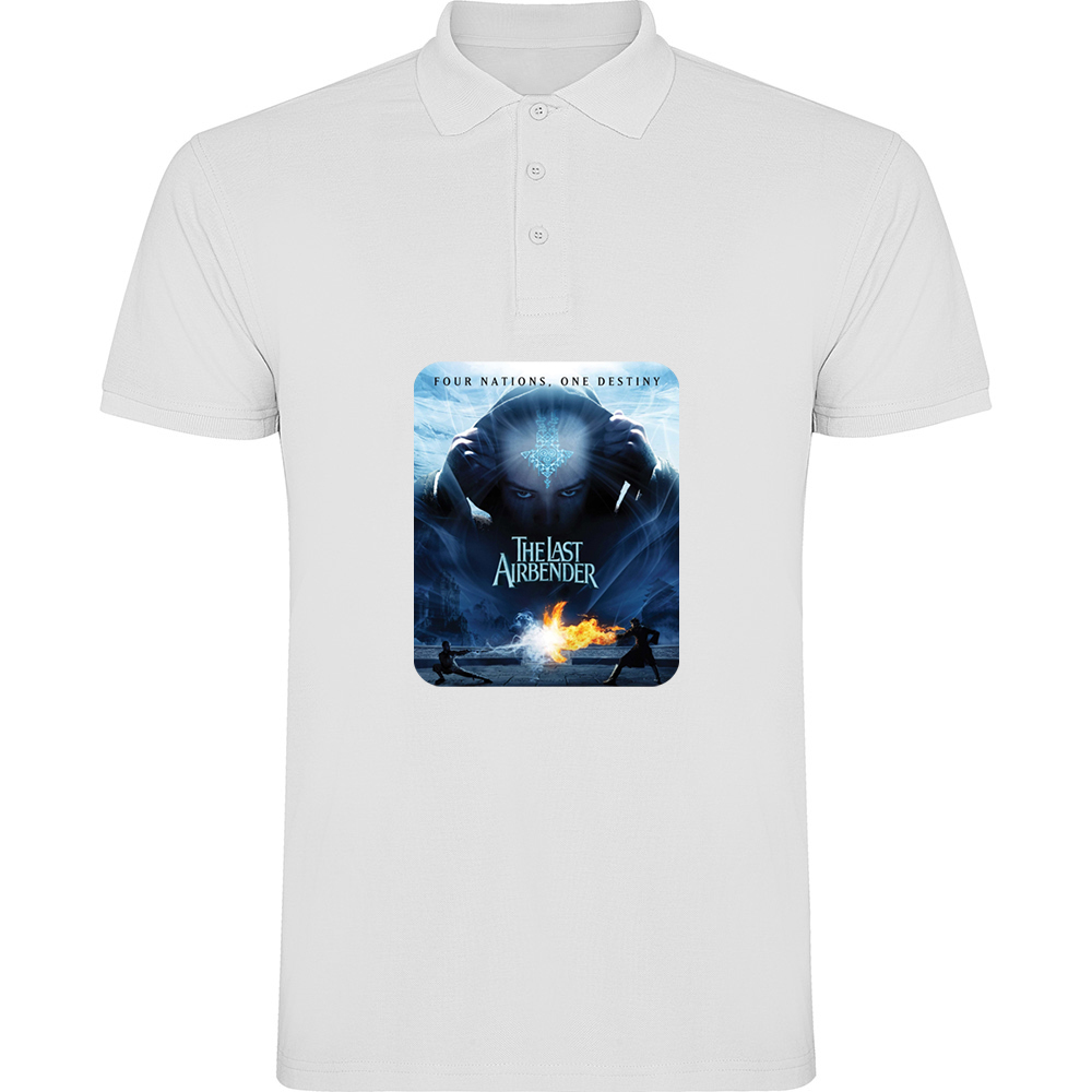 THELASTAIRBENDER-AVATARMODEL3.TP_.WHT_.jpg Tricou polo THE LAST AIRBENDER - AVATAR (Model 3), Alb - imagine 1