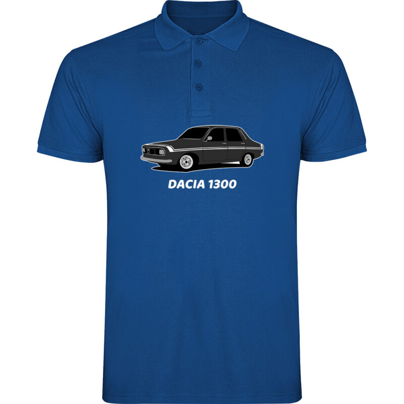 Tricou polo DACIA 1300, Albastru