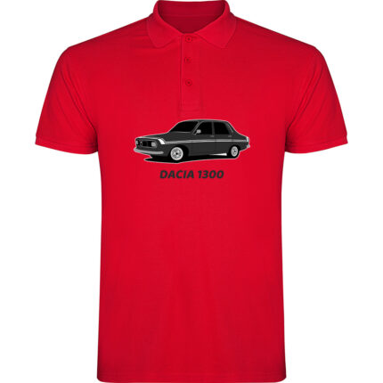 Tricou polo copii DACIA 1300, Roșu
