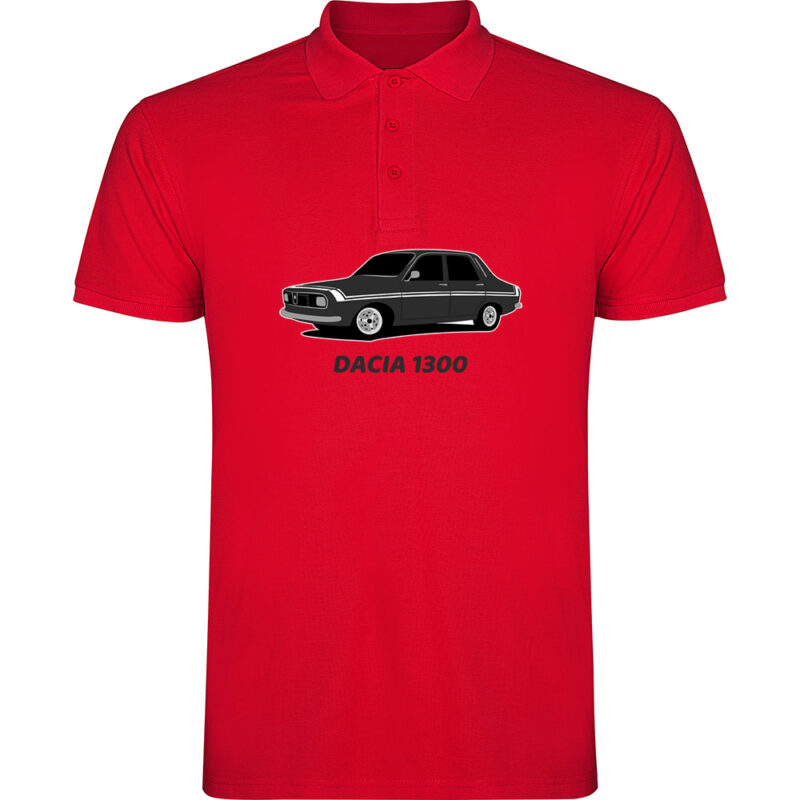 Tricou polo DACIA 1300, Roșu