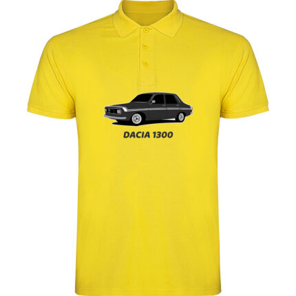 Tricou polo copii DACIA 1300, Galben