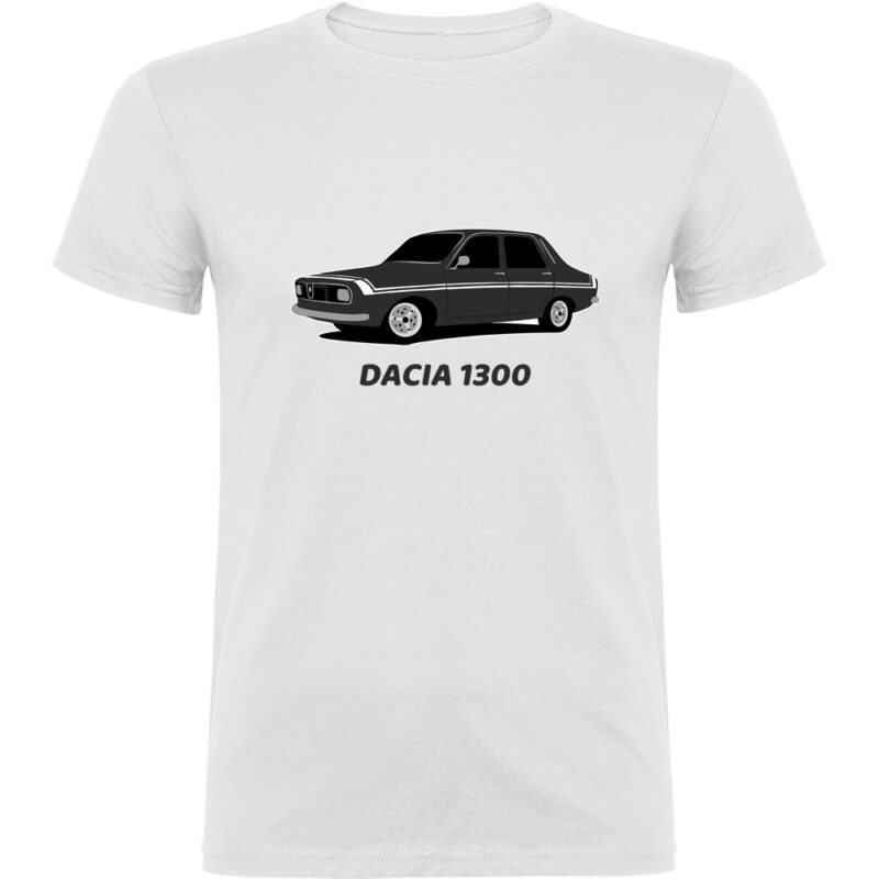 Tricou DACIA 1300, Alb