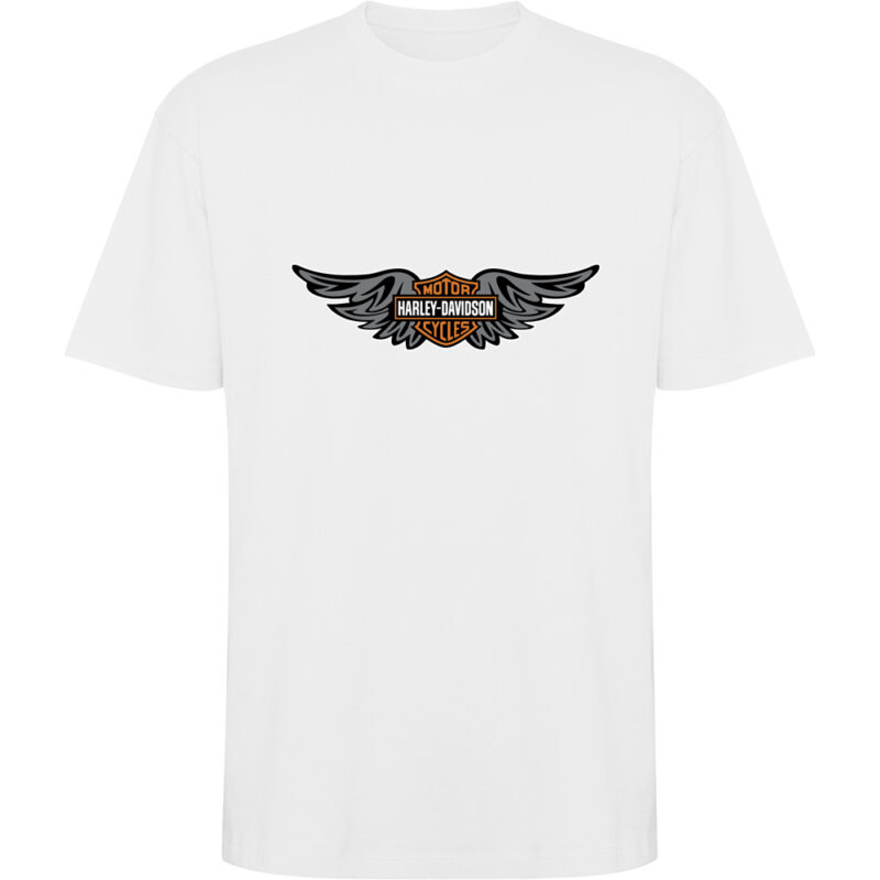 Tricou oversize HARLEY DAVIDSON, Alb