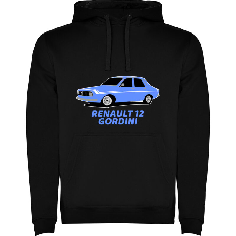Hanorac copii RENAULT 12 GORDINI, Negru