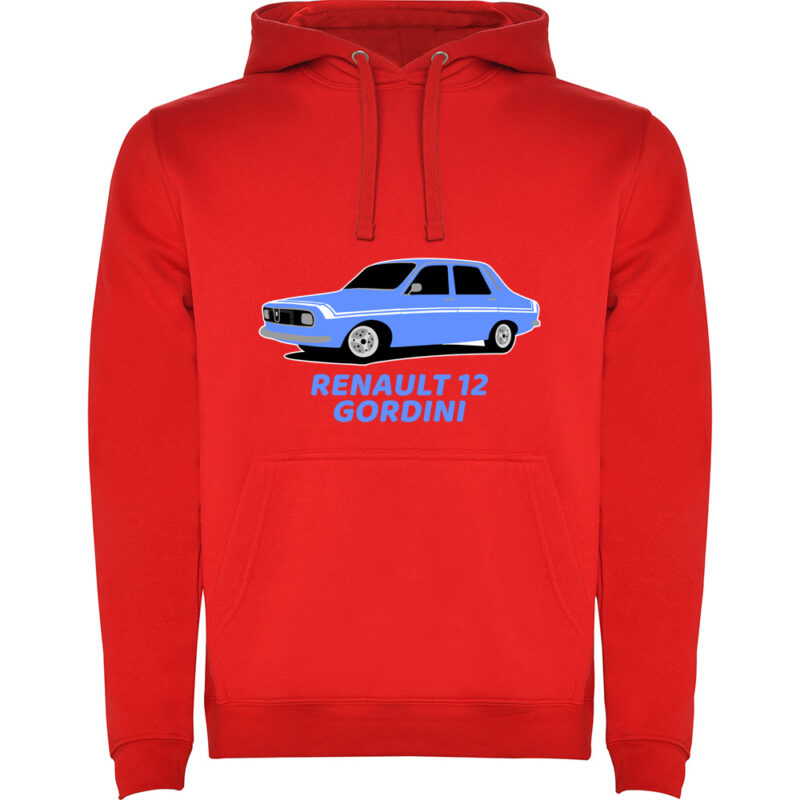 Hanorac copii RENAULT 12 GORDINI, Roșu