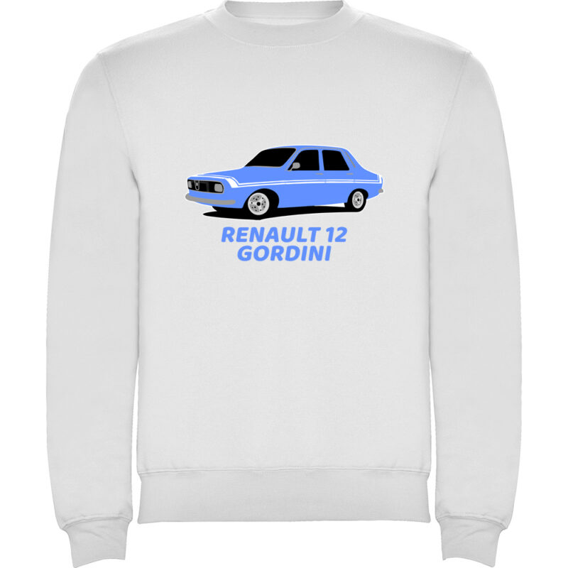 Pulover copii RENAULT 12 GORDINI, Alb