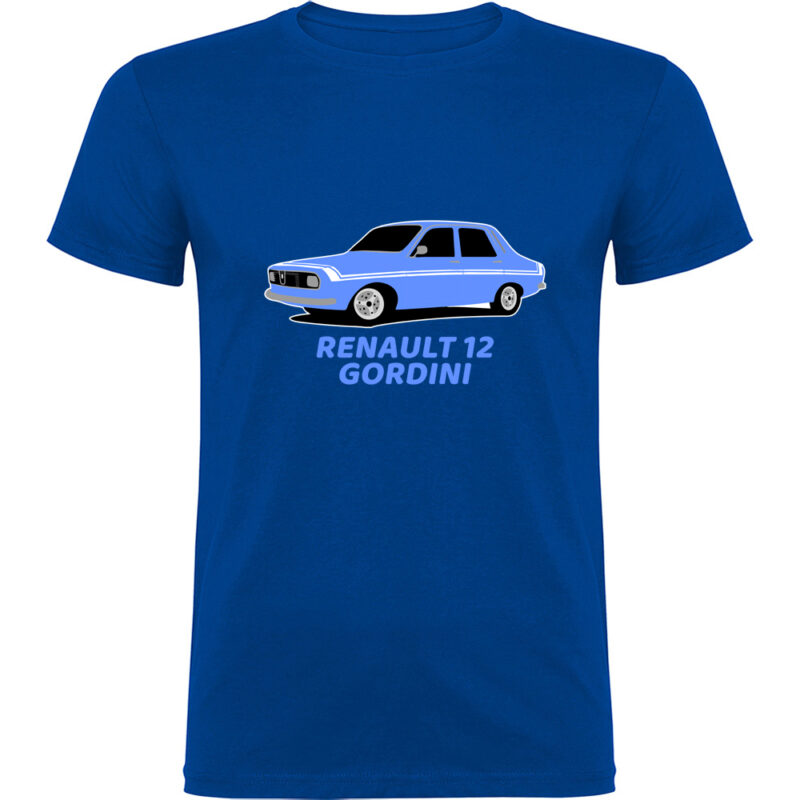 Tricou RENAULT 12 GORDINI, Albastru
