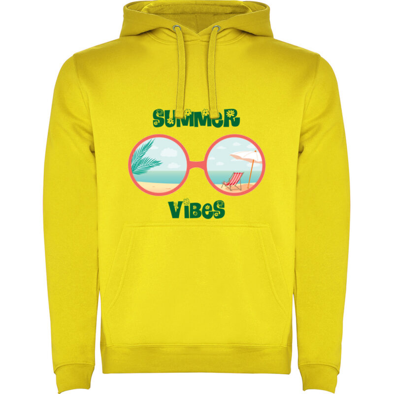 Hanorac SUMMER VIBES (MODEL 1), Galben