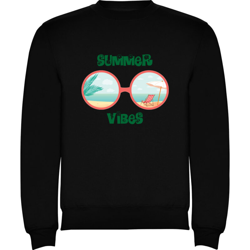 Pulover copii SUMMER VIBES (MODEL 1), Negru