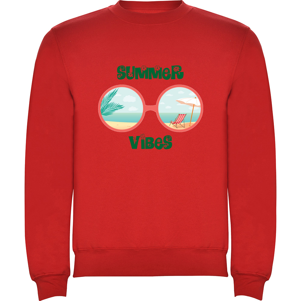 SUMMERVIBESMODEL1.PLV_.RED_.jpg Pulover SUMMER VIBES (MODEL 1), Roșu - imagine 1