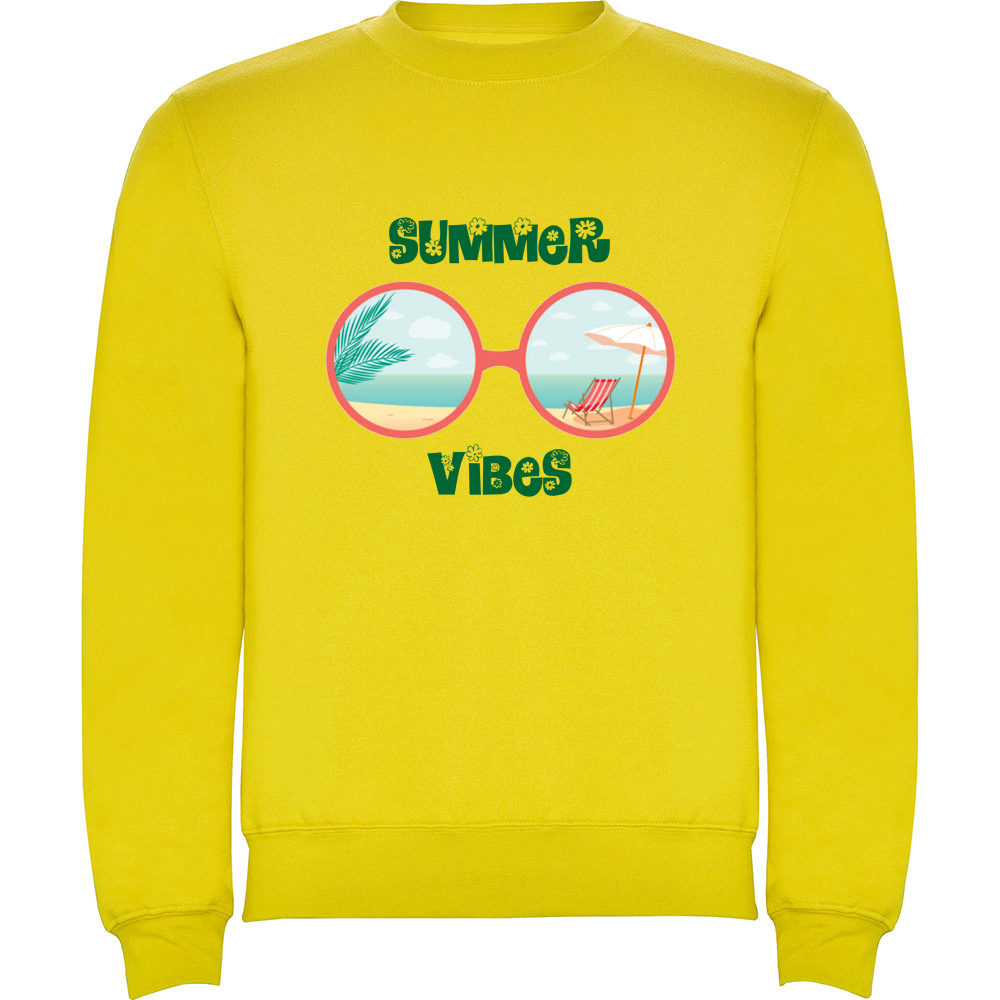 SUMMERVIBESMODEL1.PLV_.YEL_.jpg Pulover SUMMER VIBES (MODEL 1), Galben - imagine 1