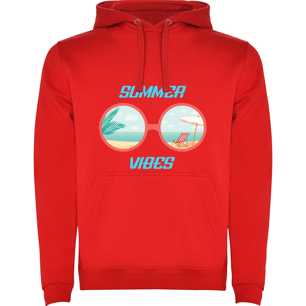 SUMMERVIBESMODEL2.HAN_.RED_.jpg Hanorac SUMMER VIBES (MODEL 2), Roșu - imagine 1