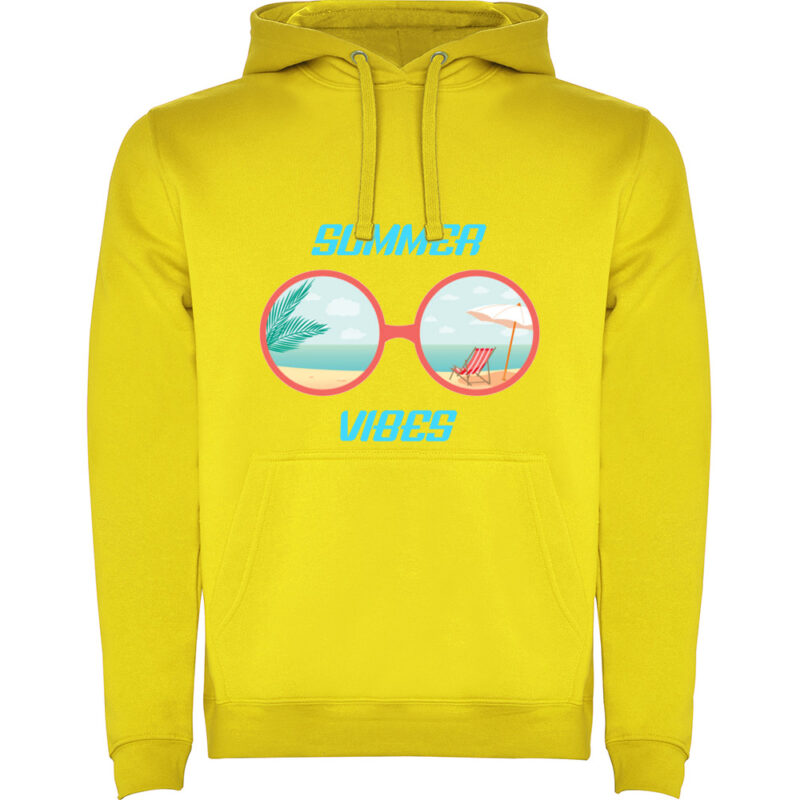 Hanorac SUMMER VIBES (MODEL 2), Galben