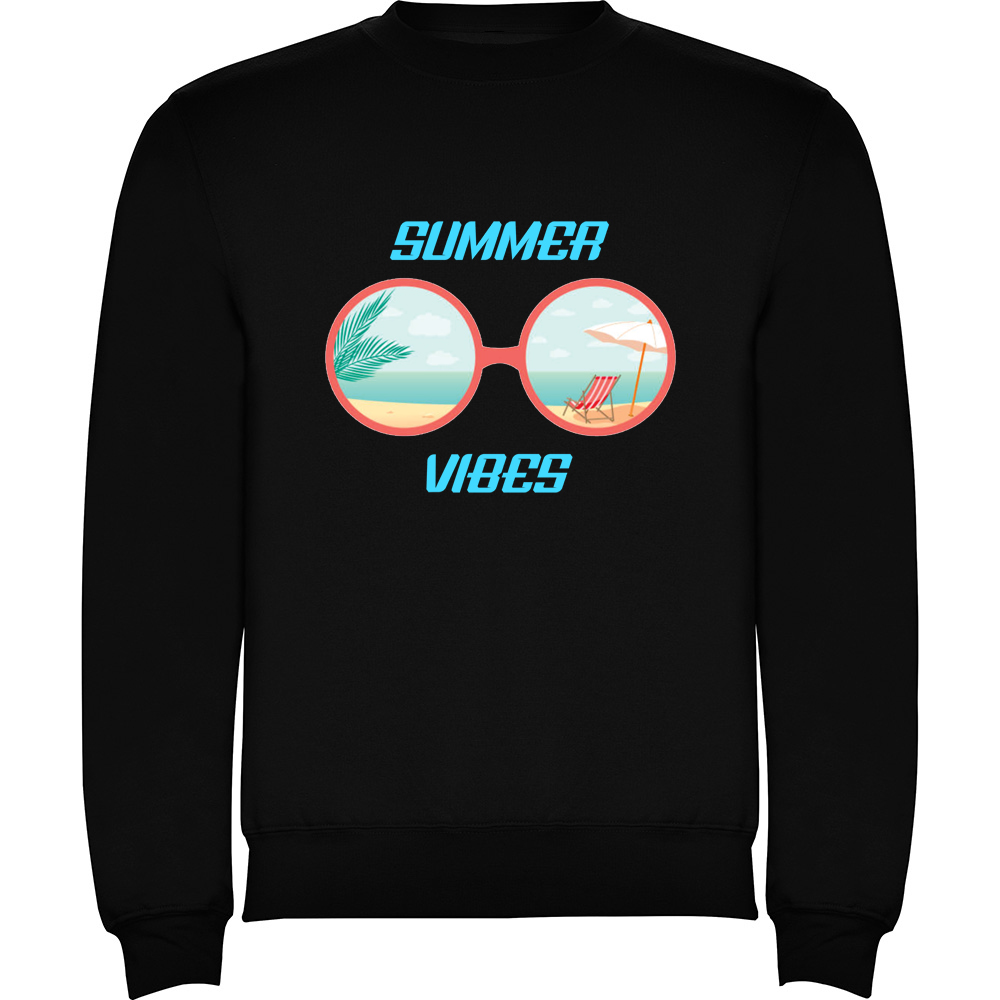 SUMMERVIBESMODEL2.PLV_.BLK_.jpg Pulover SUMMER VIBES (MODEL 2), Negru - imagine 1