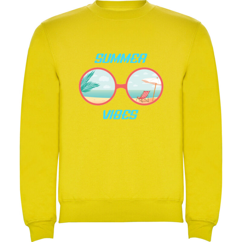 Pulover copii SUMMER VIBES (MODEL 2), Galben