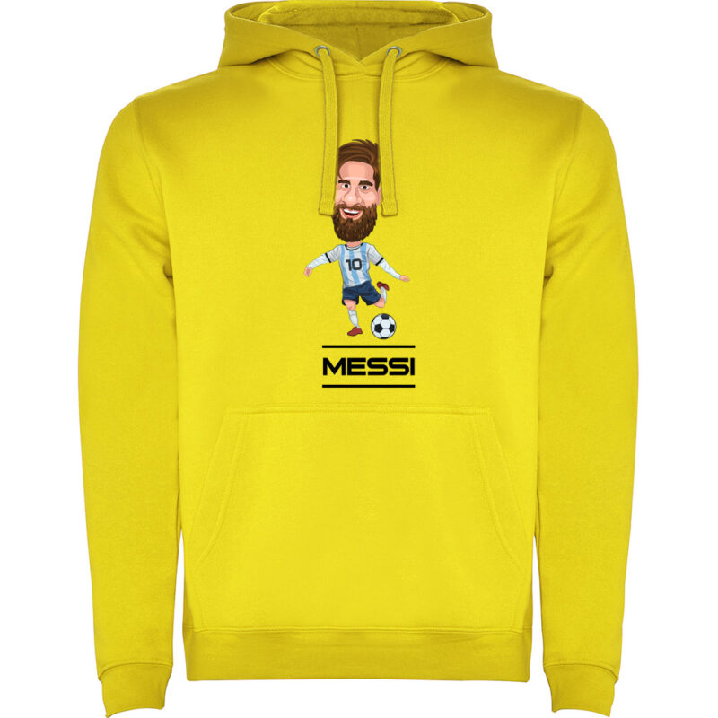 Hanorac CARICATURA MESSI, Galben