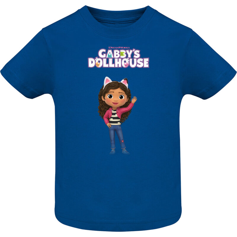 Tricou copii -CASA DE PAPUSI GABI (MODEL 2), Albastru