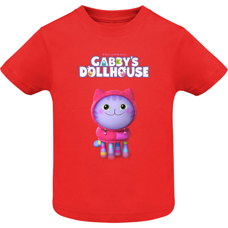 Tricou copii -CASA DE PAPUSI GABI (MODEL 3), Roșu