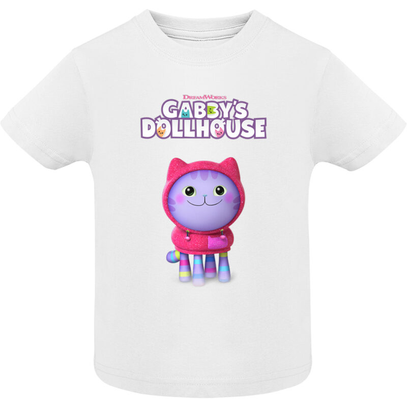 Tricou copii -CASA DE PAPUSI GABI (MODEL 3), Alb