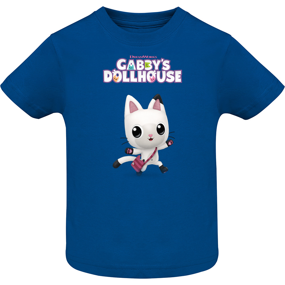 CASADEPAPUSIGABIMODEL5.TC-SS.BLU_.jpg Tricou copii -CASA DE PAPUSI GABI (MODEL 5), Albastru - imagine 1