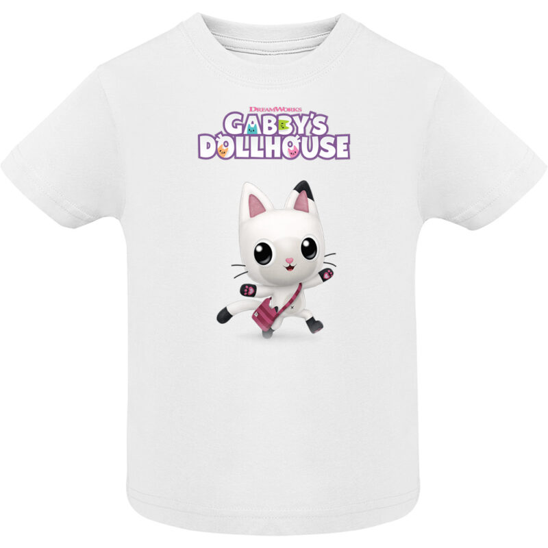 Tricou copii -CASA DE PAPUSI GABI (MODEL 5), Alb