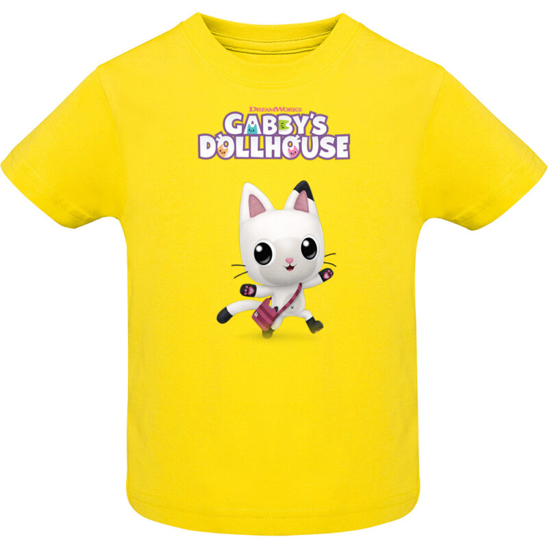 Tricou copii -CASA DE PAPUSI GABI (MODEL 5), Galben