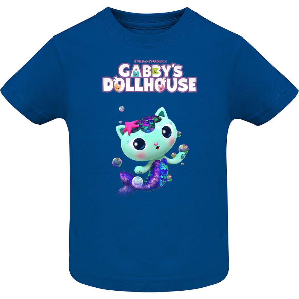 CASADEPAPUSIGABIMODEL6.TC-SS.BLU_.jpg Tricou copii -CASA DE PAPUSI GABI (MODEL 6), Albastru - imagine 1