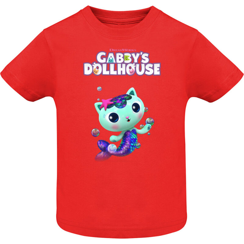 Tricou copii -CASA DE PAPUSI GABI (MODEL 6), Roșu