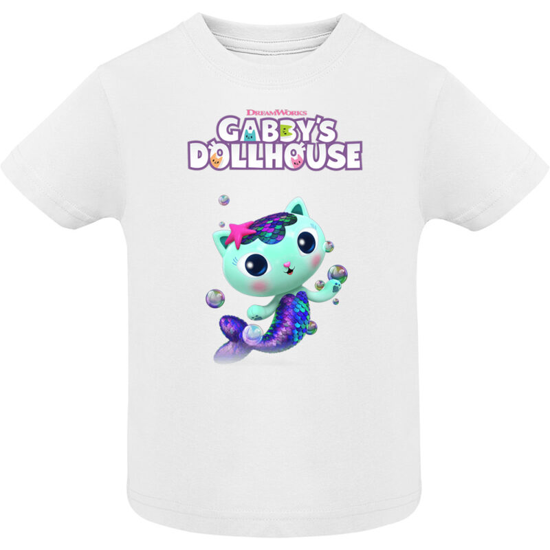 Tricou copii -CASA DE PAPUSI GABI (MODEL 6), Alb