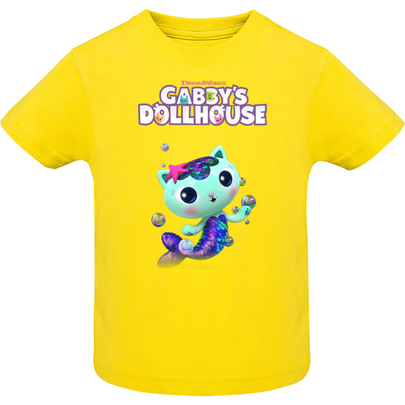 Tricou copii -CASA DE PAPUSI GABI (MODEL 6), Galben