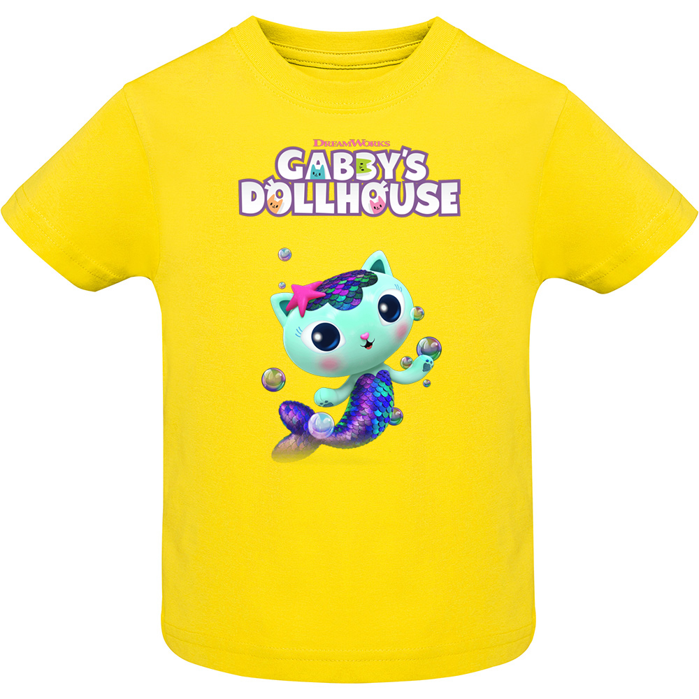 CASADEPAPUSIGABIMODEL6.TC-SS.YEL_.jpg Tricou copii -CASA DE PAPUSI GABI (MODEL 6), Galben - imagine 1