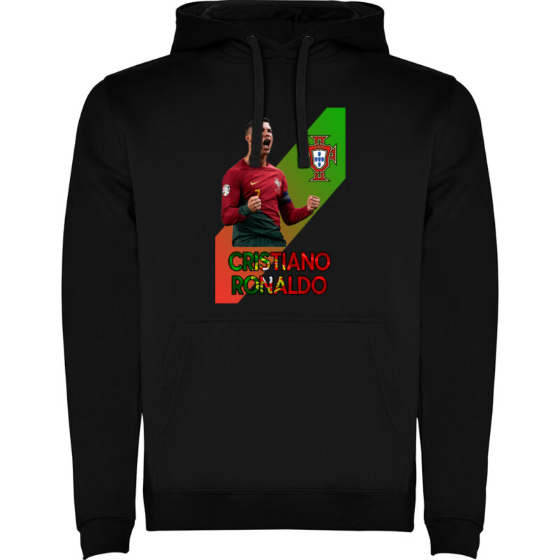 Hanorac copii CRISTIANO RONALDO, Negru