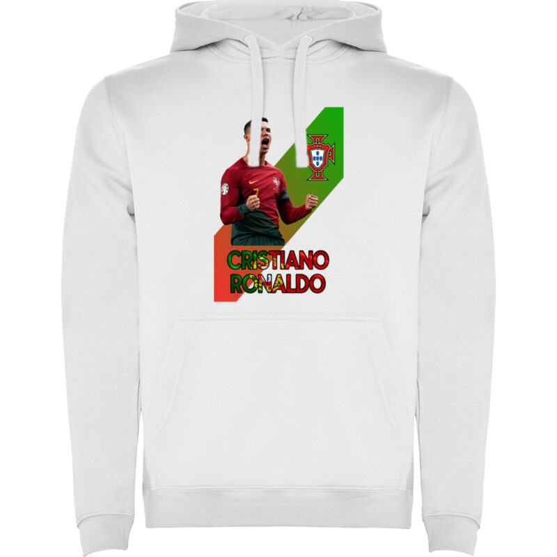 Hanorac copii CRISTIANO RONALDO, Alb
