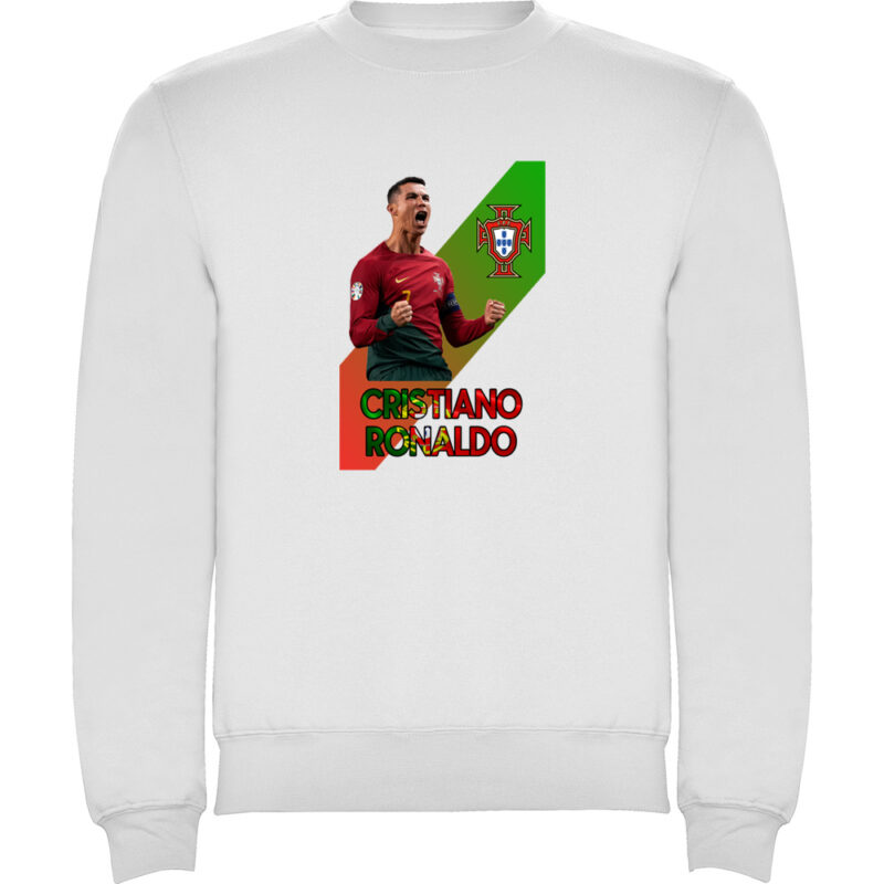 Pulover copii CRISTIANO RONALDO, Alb