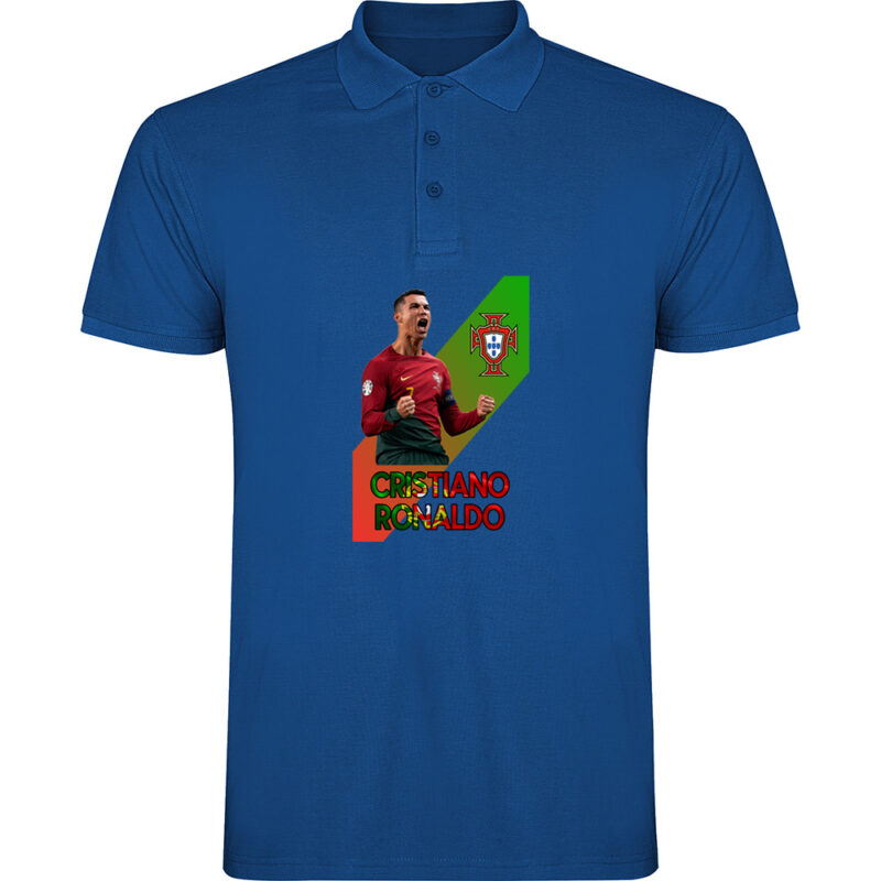 Tricou polo CRISTIANO RONALDO, Albastru