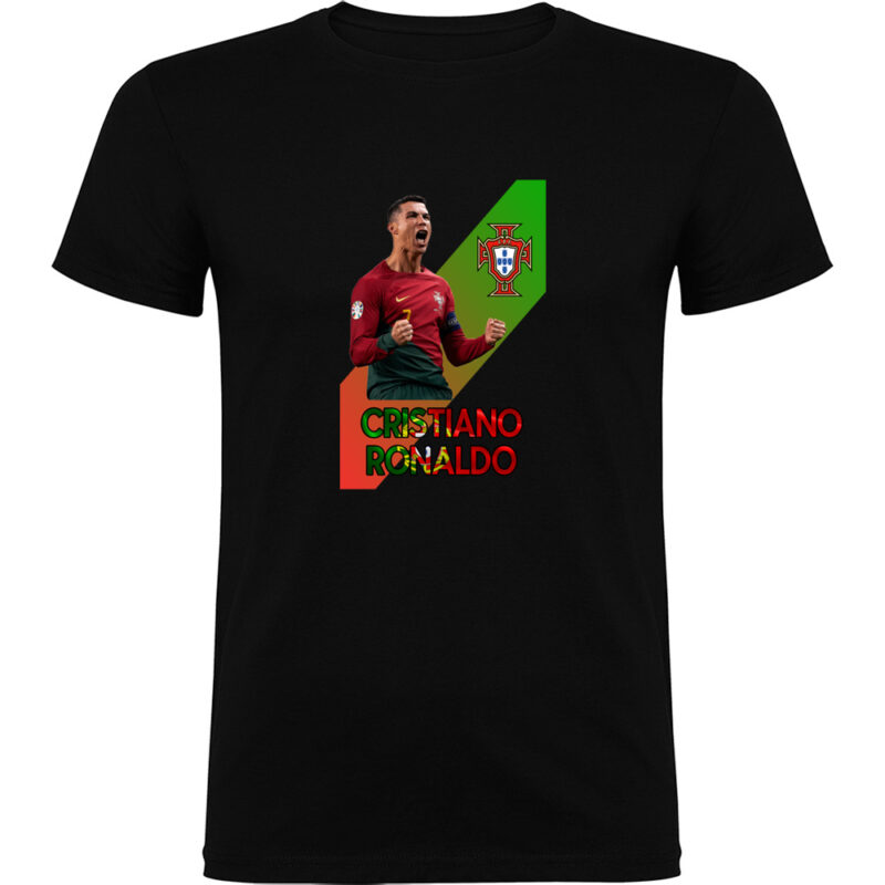 Tricou CRISTIANO RONALDO, Negru