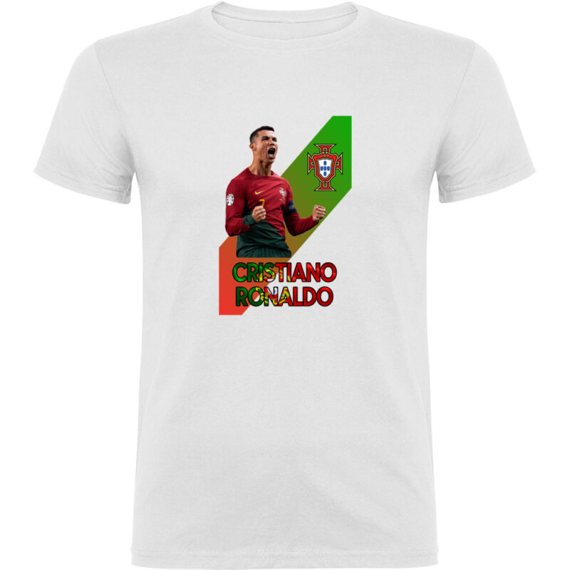 Tricou CRISTIANO RONALDO, Alb