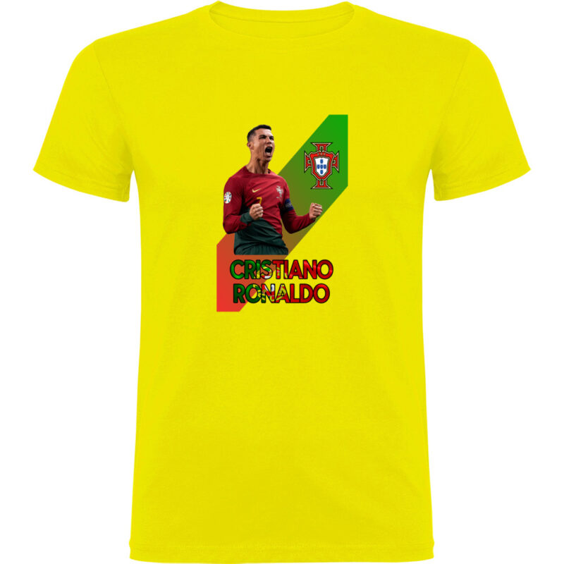 Tricou CRISTIANO RONALDO, Galben