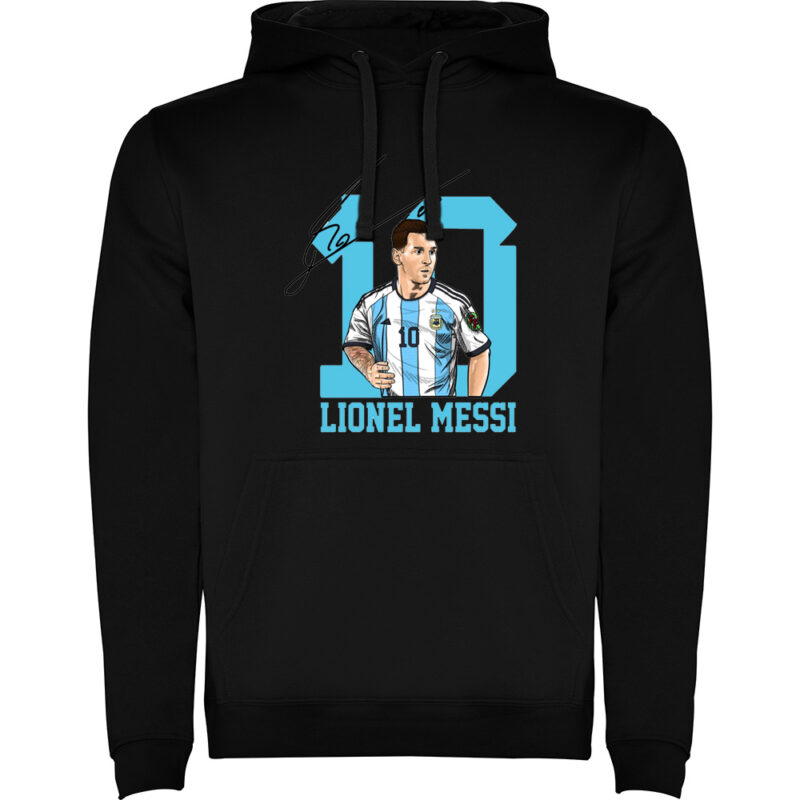 Hanorac copii MESSI, Negru