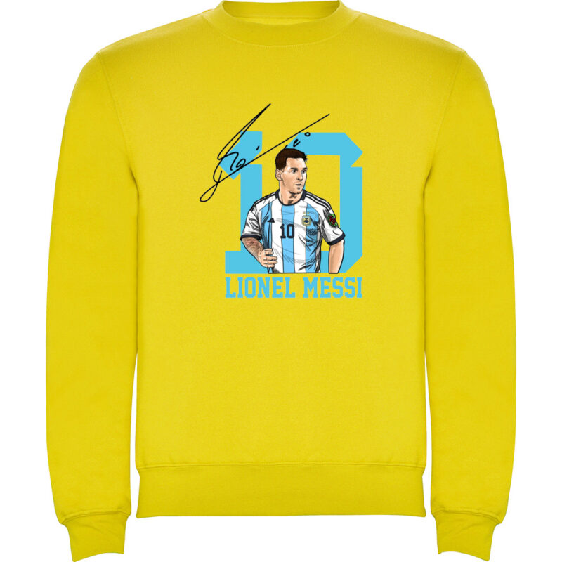 Pulover copii MESSI, Galben