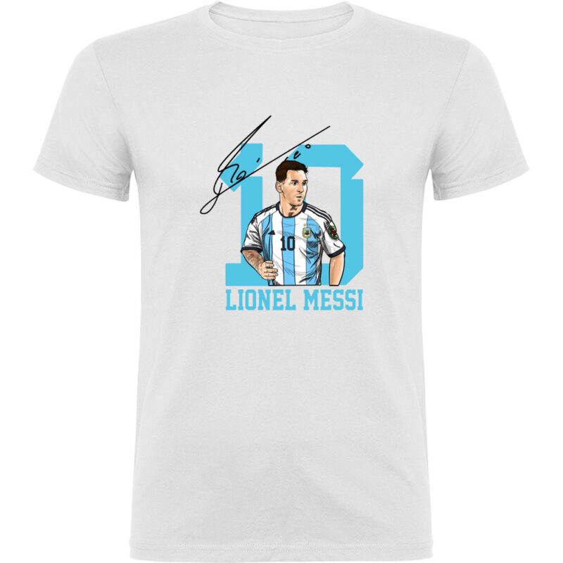 Tricou MESSI, Alb