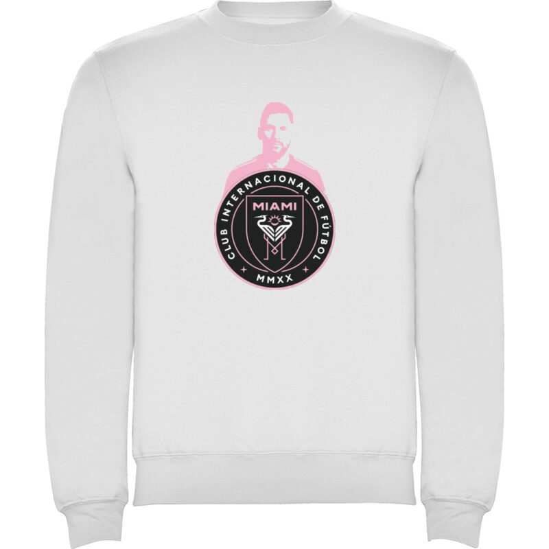 Pulover copii MESSI INTER MIAMI, Alb