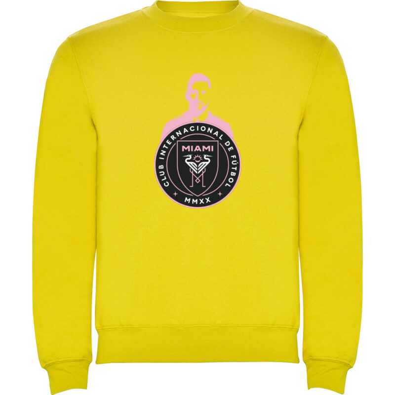 Pulover copii MESSI INTER MIAMI, Galben
