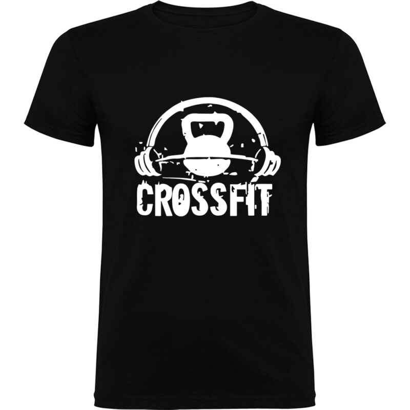 Tricou Crossfit, Negru