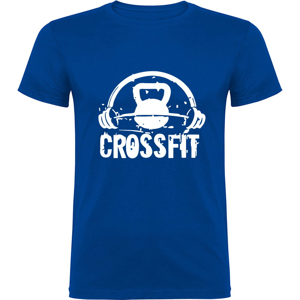 CROSSFIT.TR_.BLU_.jpg Tricou Crossfit, Albastru - imagine 1