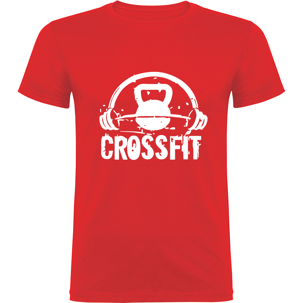 CROSSFIT.TR_.RED_.jpg Tricou Crossfit, Roșu - imagine 1